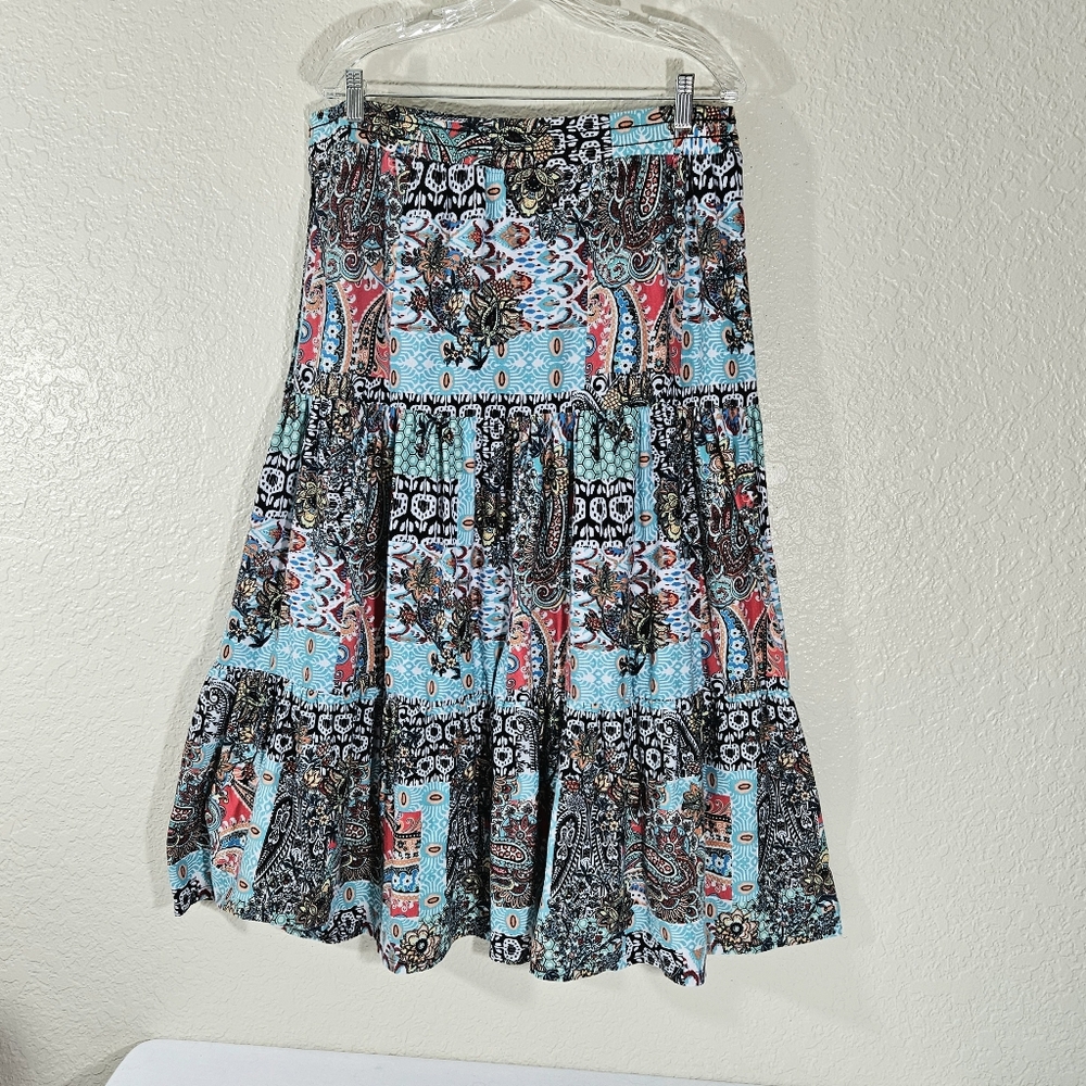 EST 1949 Bohemian Style Layered Skirt - Picture 10 of 14